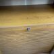 Low storage unit, 70s/80s three height-adjustable shelves