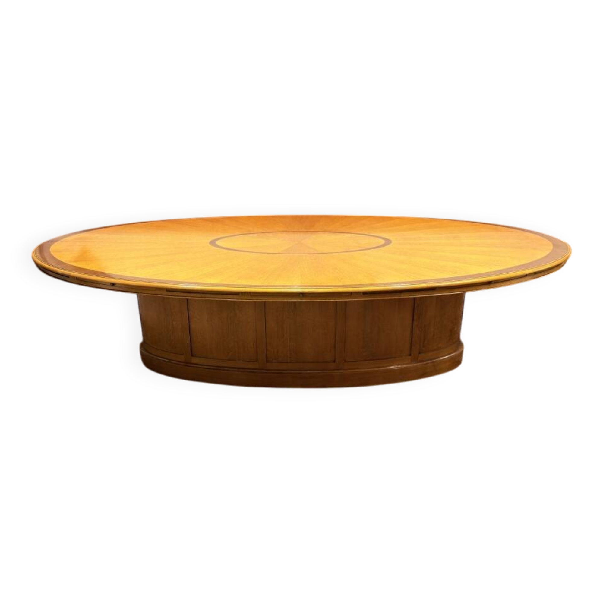 Grande table de conférence Globe Wernicke anglaise