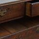 Antique 18th-Century English Oak Chest of Drawers / Commode with 5 Drawers