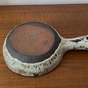 Large ceramic casserole / pan from Vallauris signed MAS