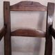 Fauteuil art populaire ancien campagne