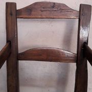 Fauteuil art populaire ancien campagne