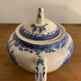 Villeroy and Boch Burgenland blue and white sugar and milk pots
