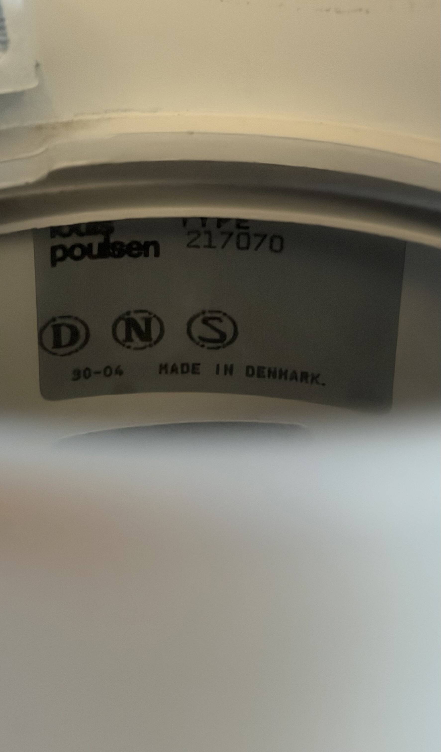 Iconic vintage large P. Henningsen PH6 1/2 - 6 Charlottenborg chandelier