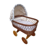 Rattan wicker cradle / pram