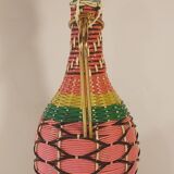 Bouteille en scoubidou