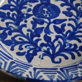 Bol Fajalauza bleu espagnol ancien à grenade