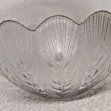 Vintage 1950s Large Glass Salad Bowl