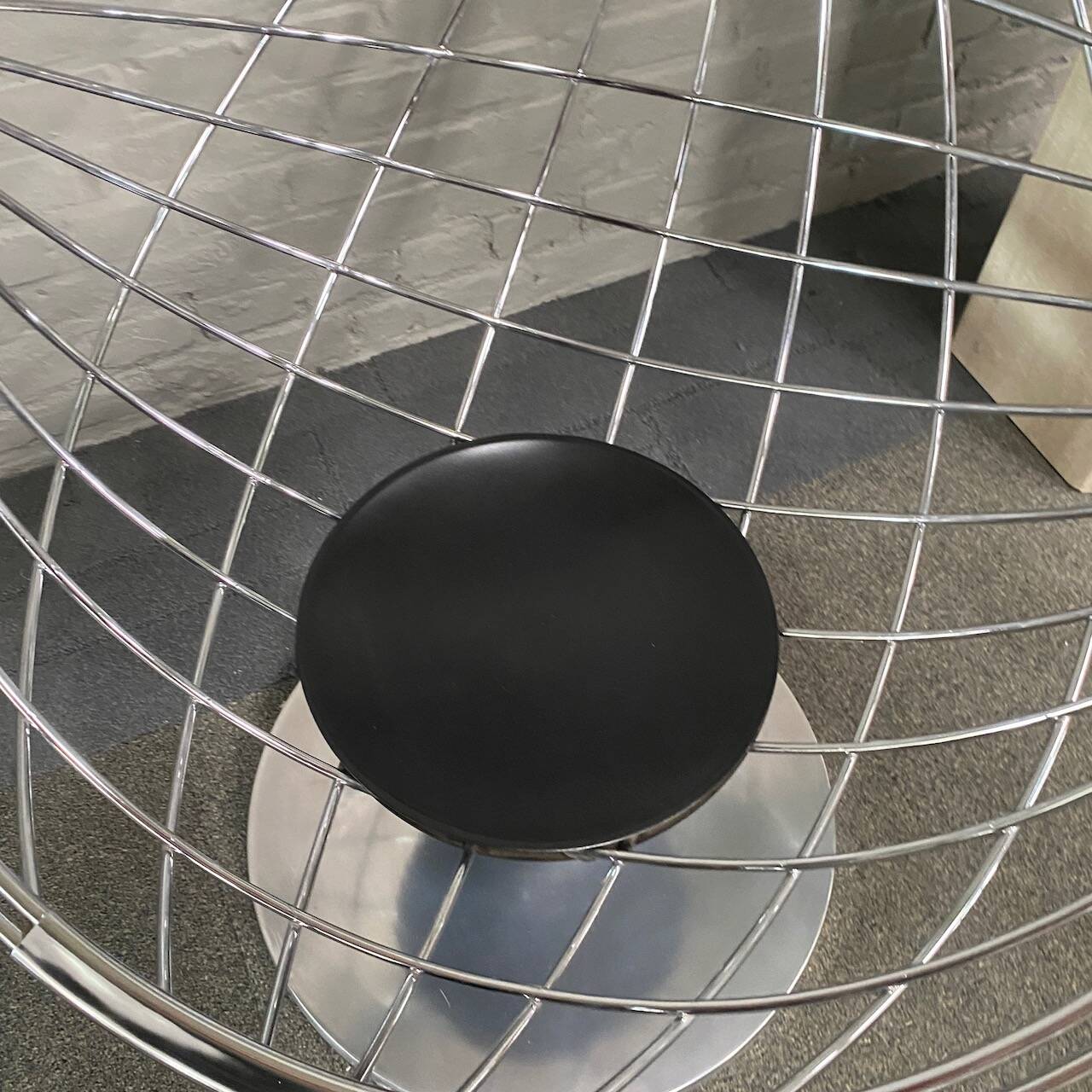 Pair atomic ball chairs by Rudi Verelst for Novalux - Belgium 1974