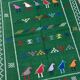 Handwoven Berber Kilim rug: Small Moroccan tribal accent rug