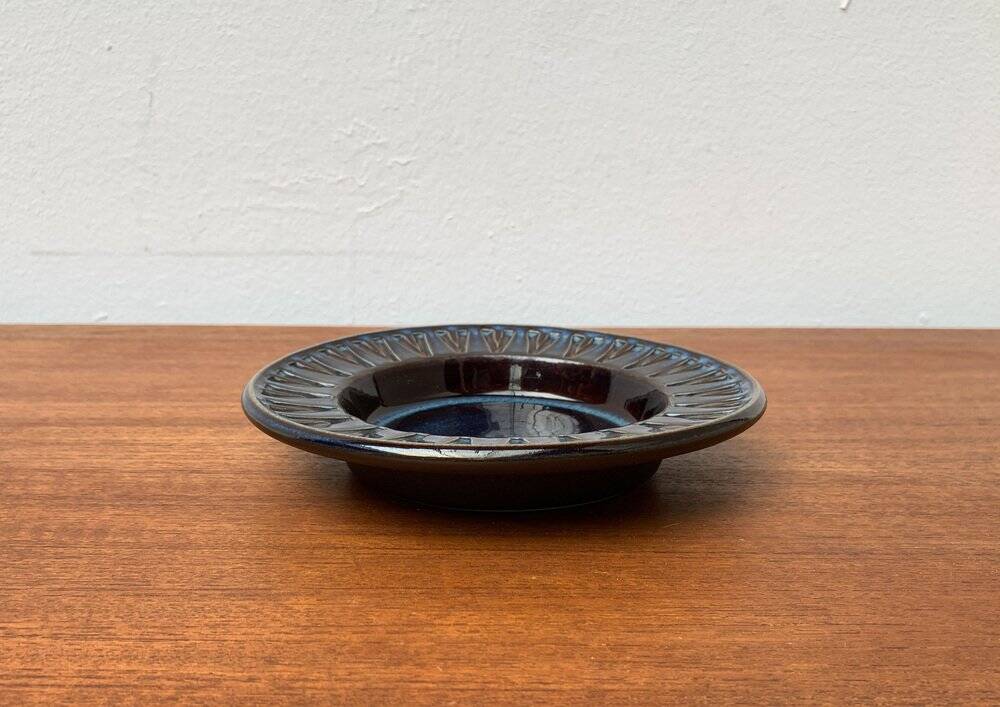 Danish ceramic bowl from the mid-century by Søholm, 1960s.