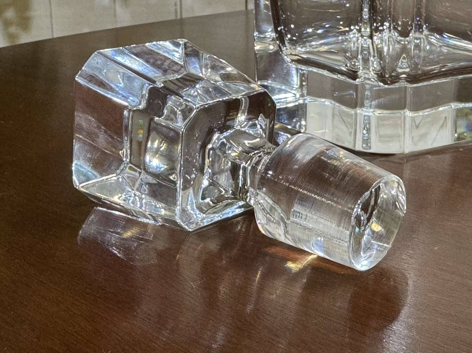 Sèvres crystal whisky carafe