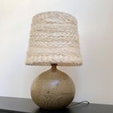Pyrite sandstone lamp