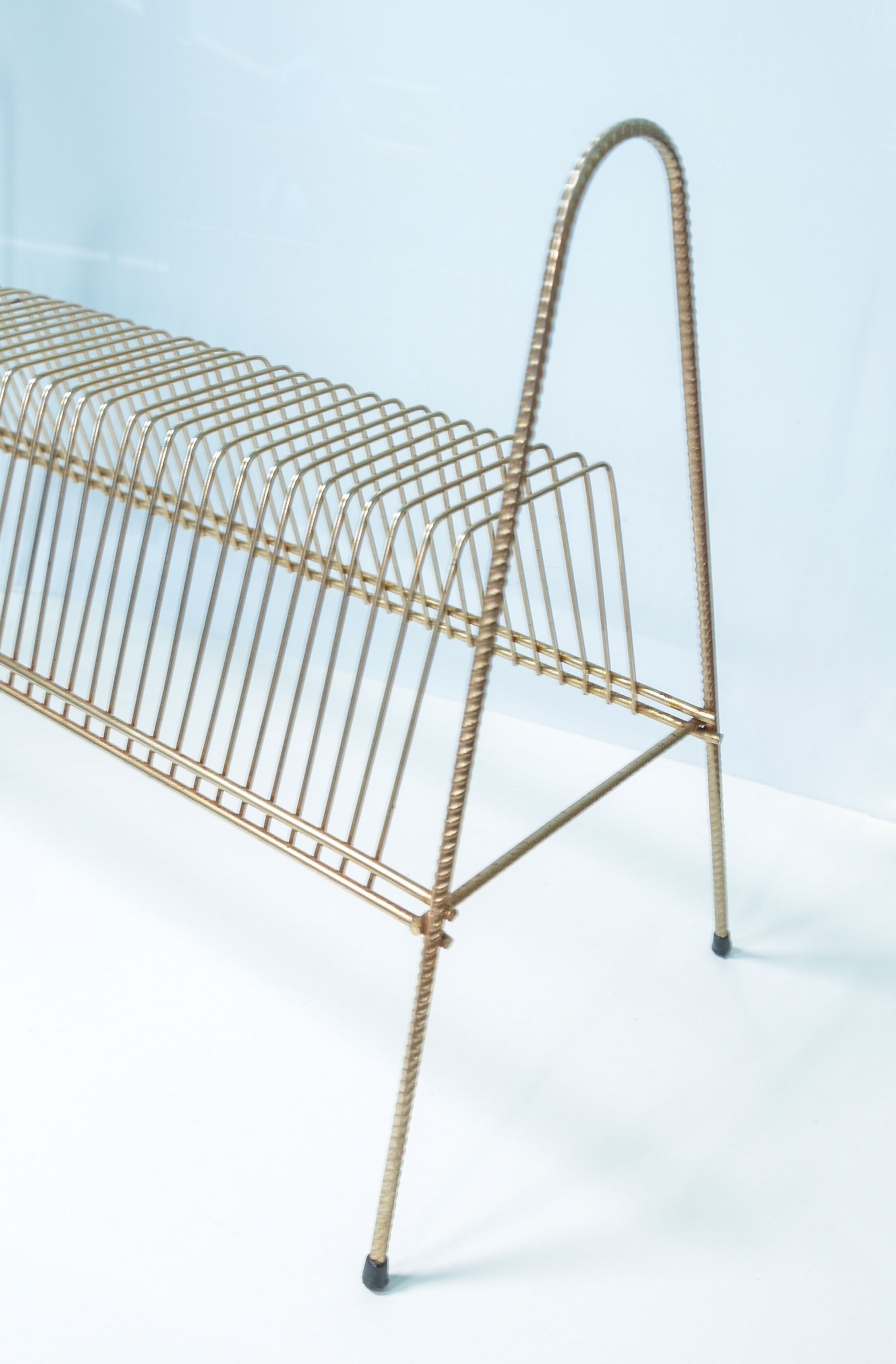 Range disc - brass vinyl holder