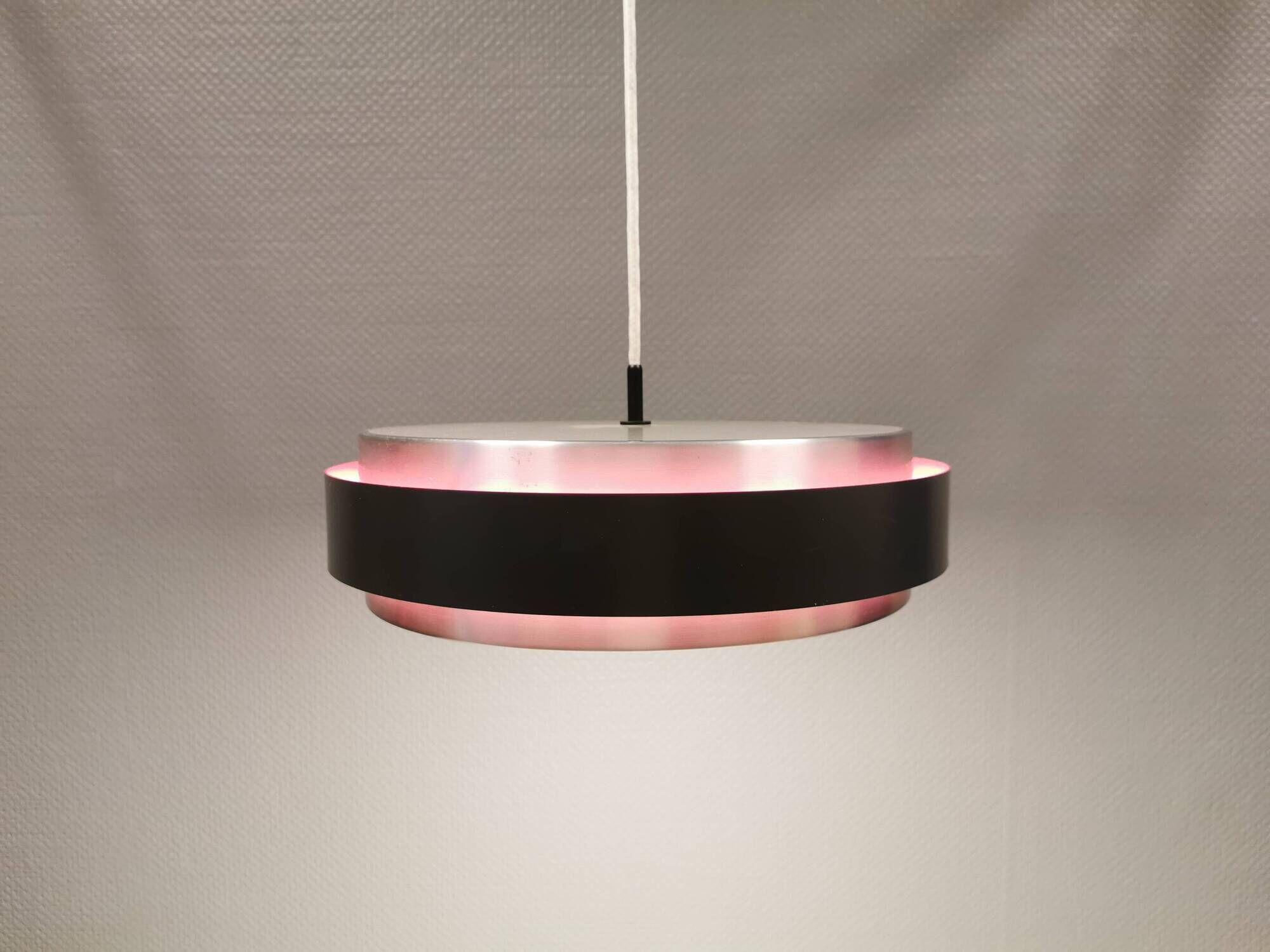 Danish design hanging lamp by Jo Hammerborg, produced by Fog&Mørup, model Sera from 1968.