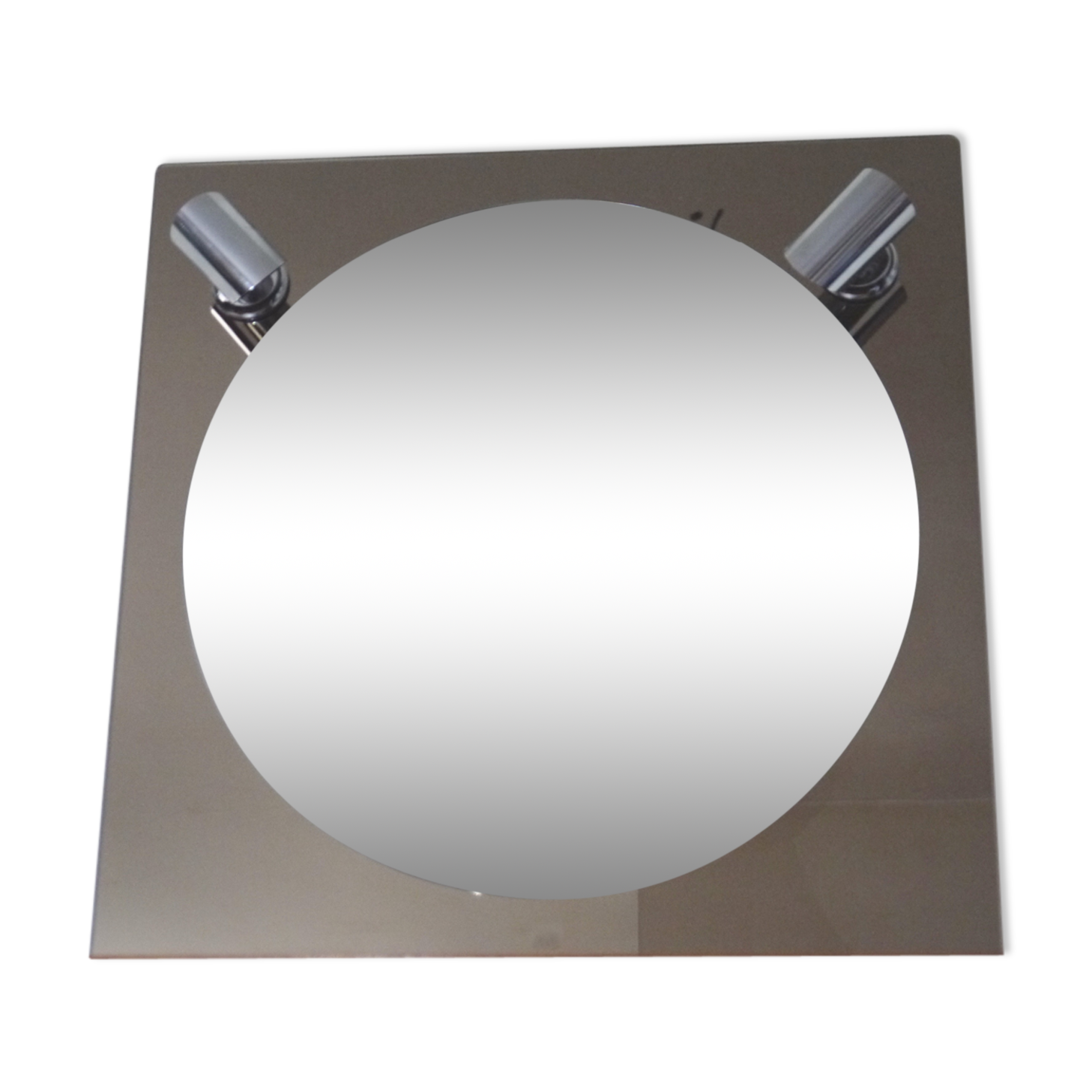 Vintage square mirror 56x56cm