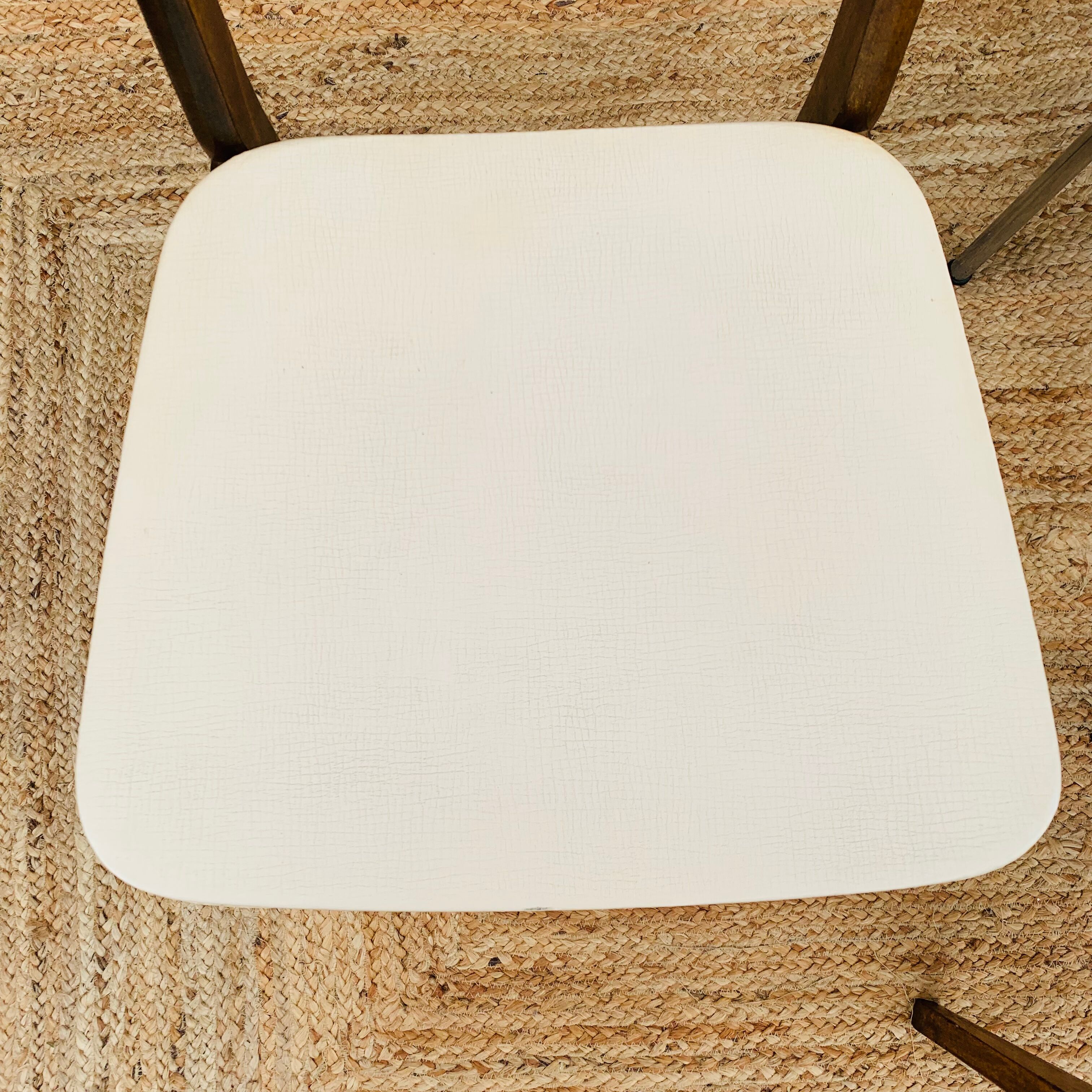 Set of 4 mismatched chairs