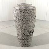 West-Germany pottery vase crane floor vase 1960’s