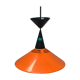 Orange metal suspension