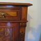 Very Buffet 1900 - Napoléon III - Walnut veneer - 1 drawer - 2 doors