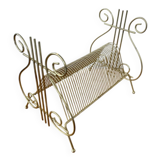 Range vinyles vintage métal