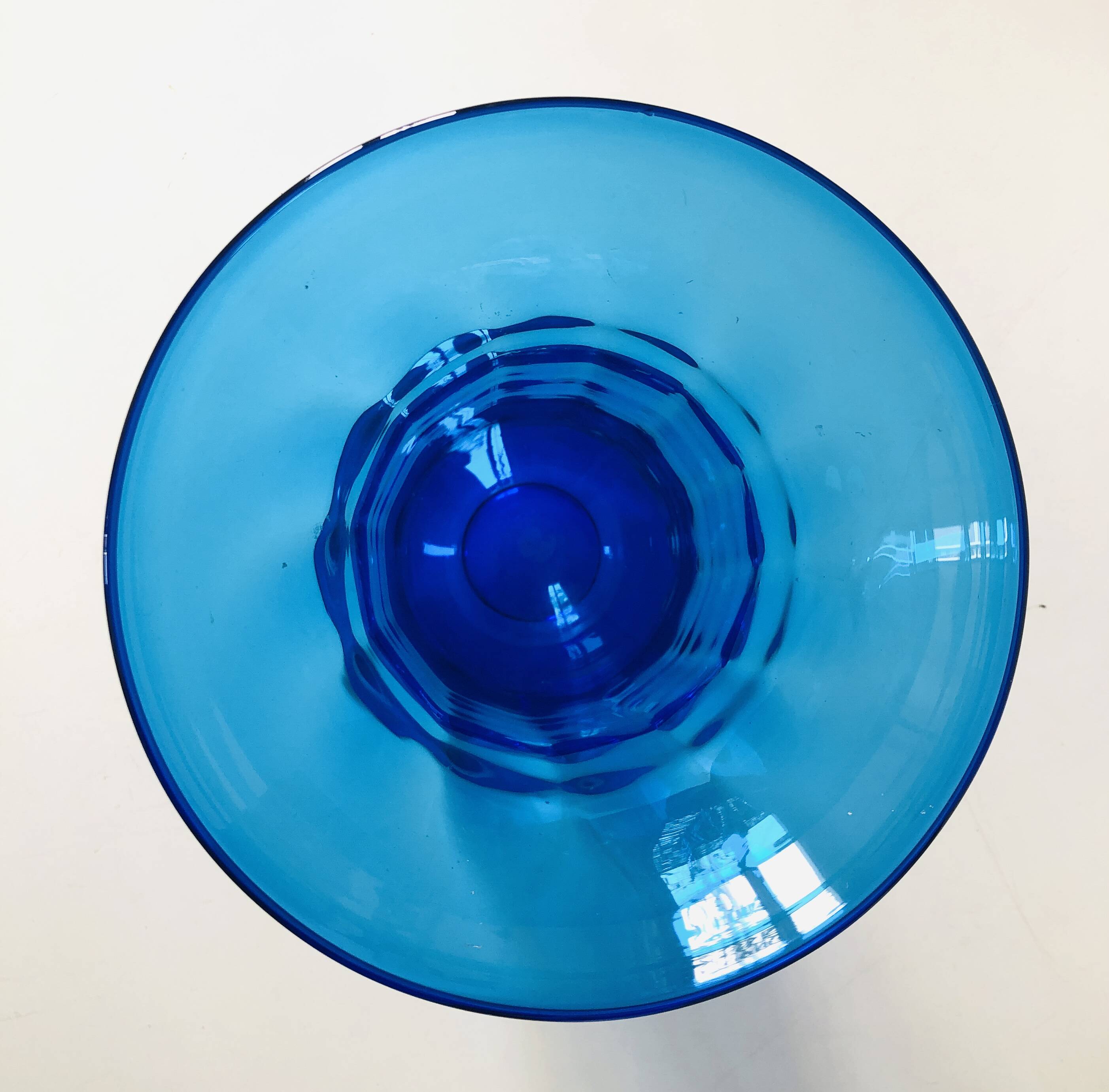 Blown glass vase