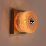 Peill & Putzler Cube Wall Lamp Ice Glass - Vintage Space Design