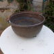 Copper cauldron, planter