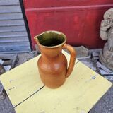 Ceramic pitcher from the Madoura plein feu workshop signed.