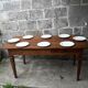 Table de ferme ancienne 163 cm