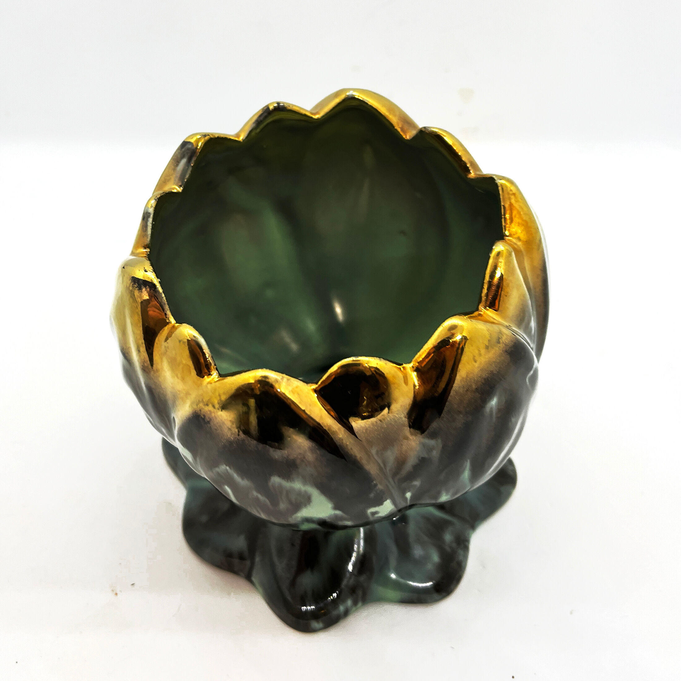 1970s ceramic pot, planter Staffel Limburg, Germany