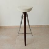 Vintage tripod top stool 60s/70s