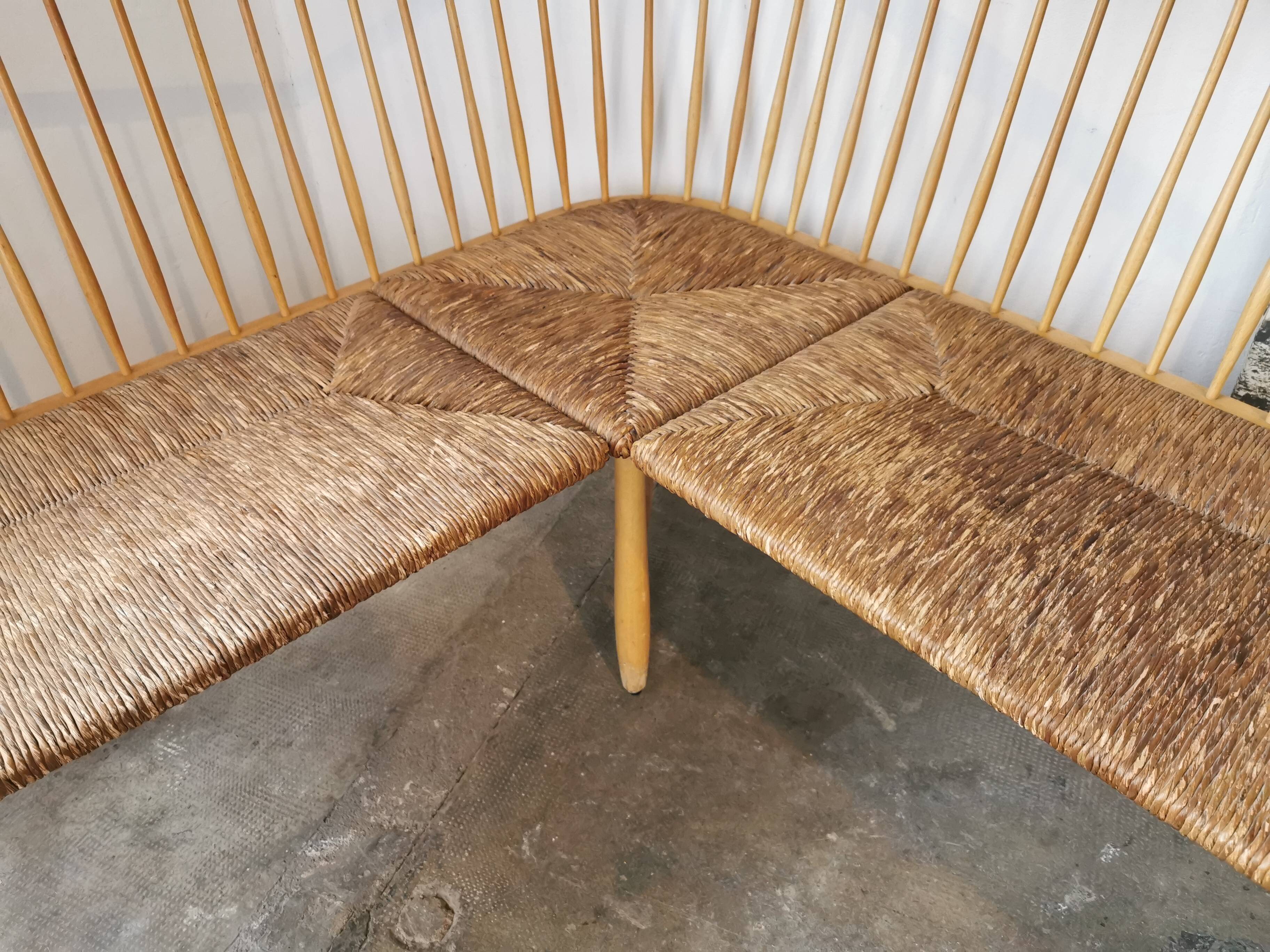 Arno Lambrecht corner bench 1960