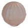 Old pale pink pressed glass globe