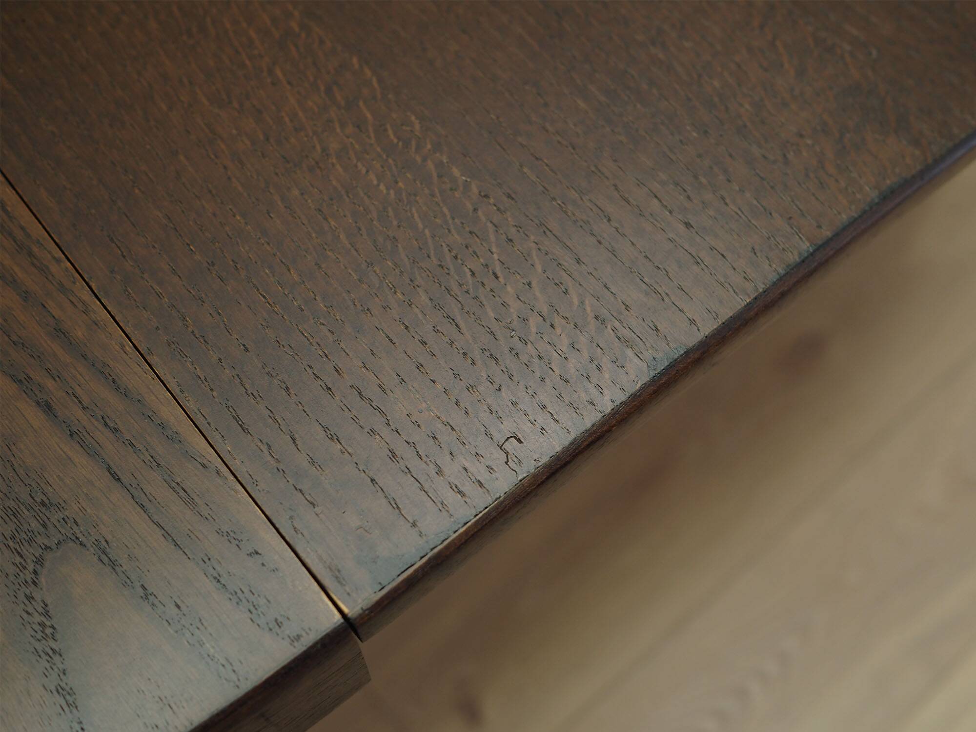 Oak table, Danish design, 1970s, designer: Kai Kristiansen