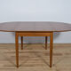 Table à manger extensible en teck, années 1960