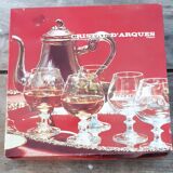 6 new Arques crystal cognac glasses