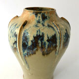 Vase Auguste Delaherch, numéroté 3526 en grés émaillé art deco