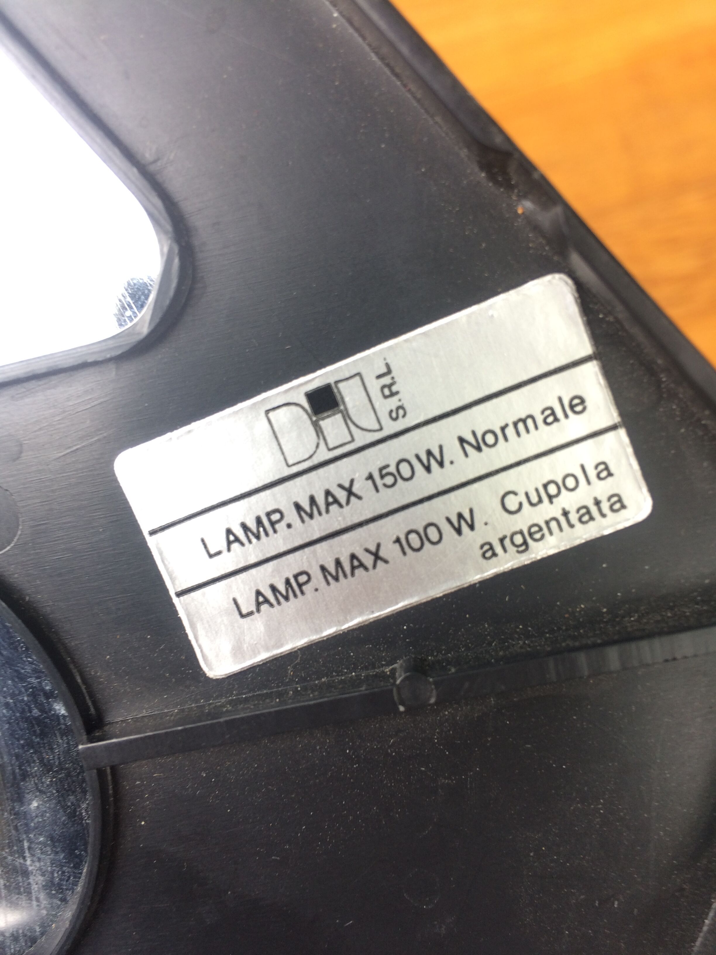 Vintage DIL wall lamp