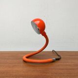 Vintage Italian Space Age Hebi table lamp by Isao Hosoe for Valenti Luce, 1970s.