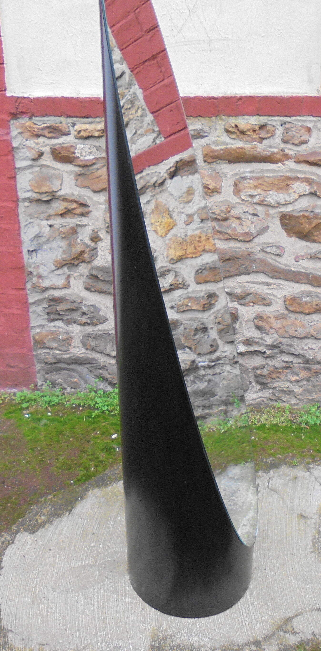 Lipstick standing mirror from the 80s