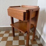60s Scandinavian style bedside table