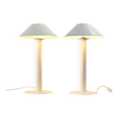Lampes de table de Bent Karlby pour Lyfa, circa 1980
