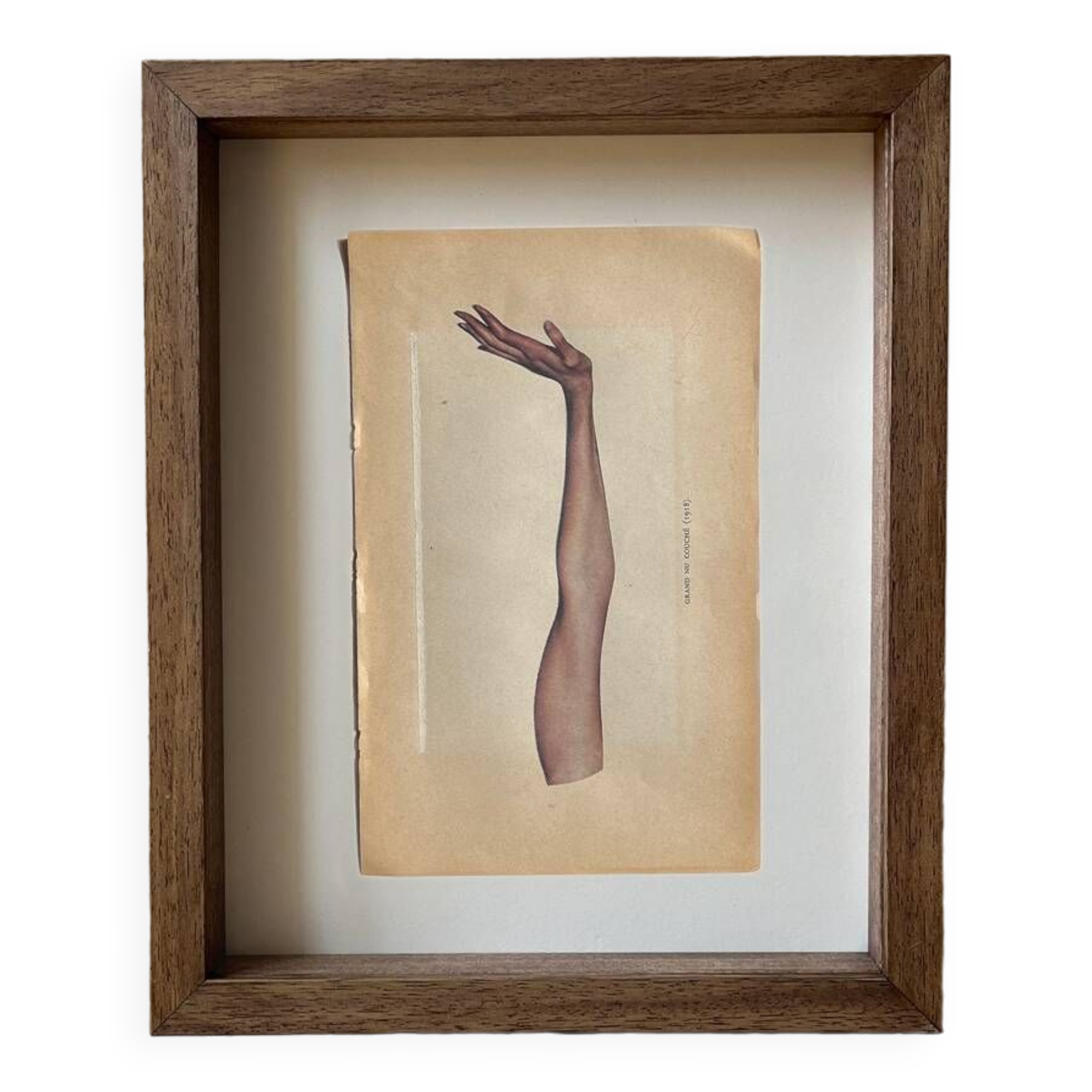 Lying nude