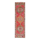 1970s Vintage Turkish Hand-Knotted Wool Cotton Pink Runner Rug
