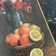 Tableau fleuri nature morte