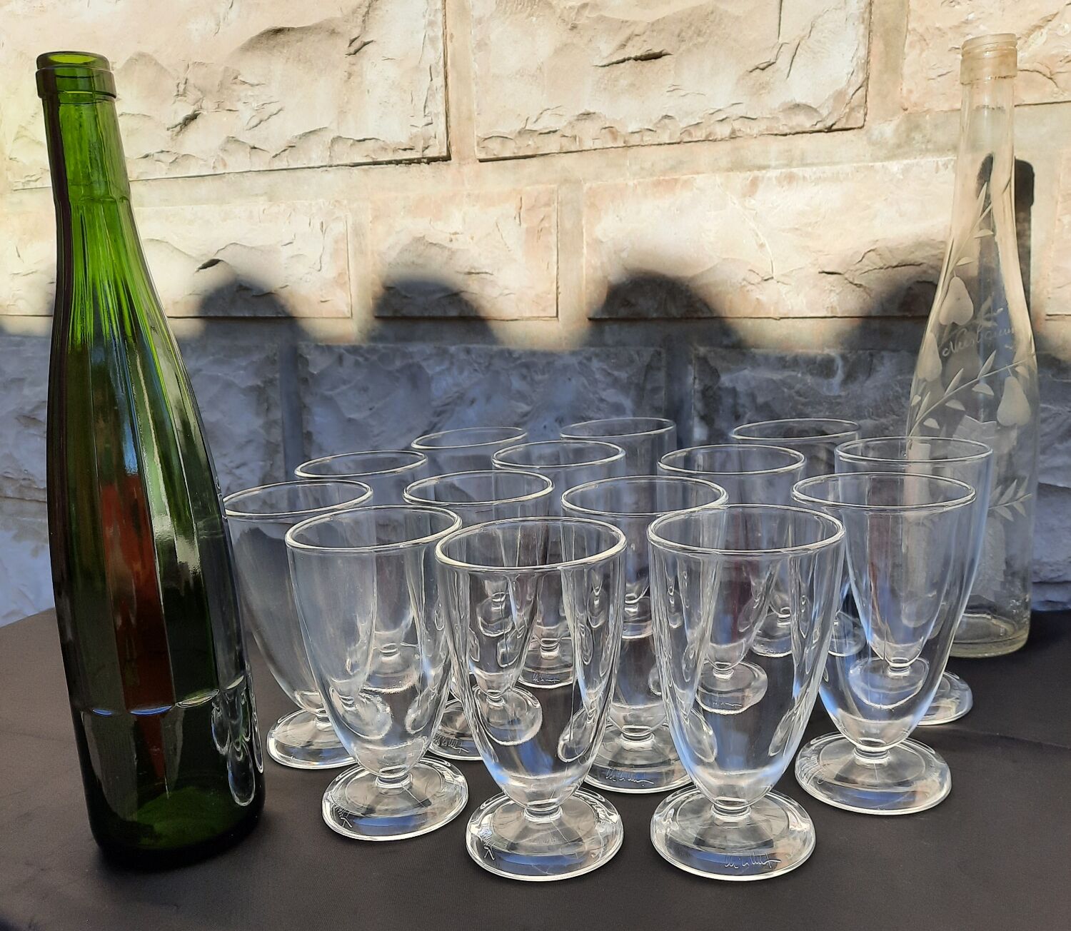 14 asymmetrical lenses by Christophe Pillet for Badoit