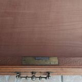 Walnut cardboard box stamped BRUN.G