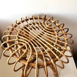 Franco Albini rattan side table 1960