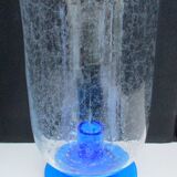 Bubbled glass vase transformable into a photophore